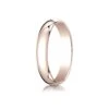 14k Rose Gold 4mm Slightly Domed Traditional Oval Ring -Aurora Jewels Store 140 r tq 1 61762909 aefc 4650 b460 d67353896810