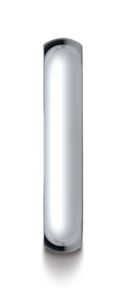 Platinum 4mm Slightly Domed Traditional Oval Ring -Aurora Jewels Store 140 w su 3