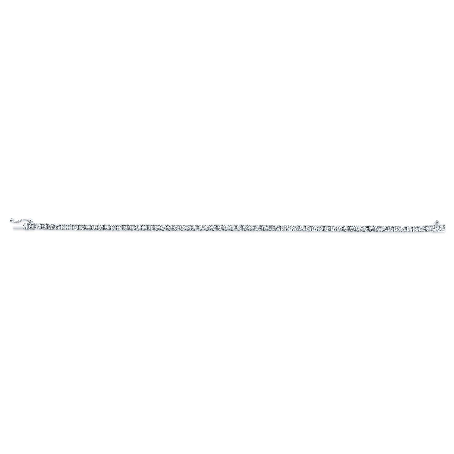 Diamond Prong-set Tennis Bracelet (2.95ctw) 3 Diamond Prong-set Tennis Bracelet (2.95ctw) - Image 2