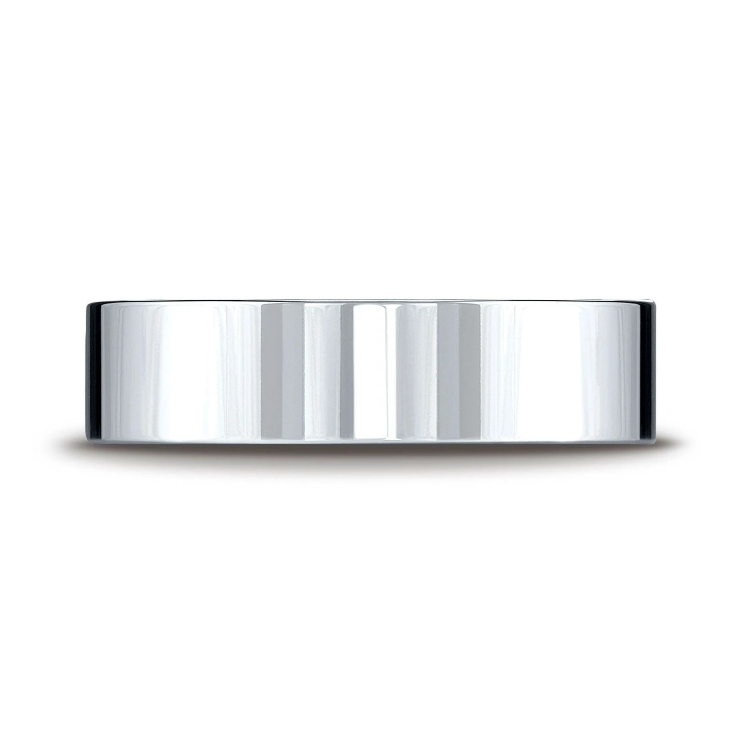 Platinum 6mm Flat Comfort-fit Ring 3 Platinum 6mm Flat Comfort-fit Ring
