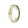 14k Yellow Gold 6mm Comfort-fit Satin-finished With High Polished Center Cut Carved Design Band -Aurora Jewels Store cf66411 y tq 2 9c814eb3 485b 49f4 aa05 49a04cc95920