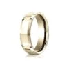 14k Yellow Gold 6mm Comfort-fit High Polished Carved Design Band -Aurora Jewels Store cf66426 y tq e2419cd8 bb84 4615 a37a 5e8d63ad321f