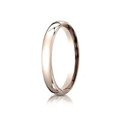 18k Yellow Gold 6mm Flat Comfort-fit Ring