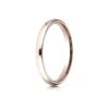 14k Rose Gold 2.5 Mm Slightly Domed Standard Comfort-fit Ring -Aurora Jewels Store lcf125 r tq 1 cbacea81 bfdc 49bf bf73 18237914c36b