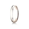 14k Rose Gold 3mm Slightly Domed Standard Comfort-fit Ring -Aurora Jewels Store lcf130 r tq 1 c72c87ed b6c2 4b7a 84f0 07f2324720eb