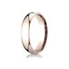 14k Rose Gold 5mm Slightly Domed Standard Comfort-fit Ring -Aurora Jewels Store lcf150 r tq 1 f82f96f5 b00f 4bac 9cda bd07d322295a