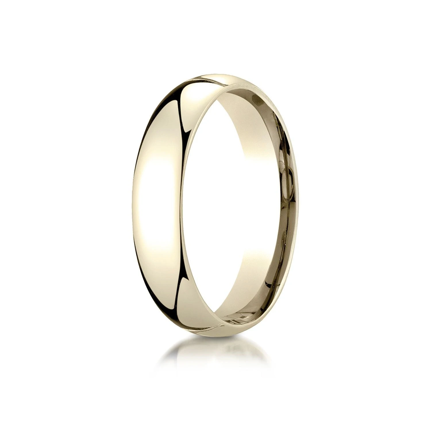 18k Yellow Gold 5mm Slightly Domed Standard Comfort-fit Ring 3 18k Yellow Gold 5mm Slightly Domed Standard Comfort-fit Ring