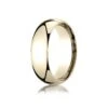 14k Yellow Gold 7mm Slightly Domed Standard Comfort-fit Ring -Aurora Jewels Store lcf170 y tq 37758483 a9b9 469c a737 5ac5e56c5a55