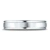 Platinum 4mm Comfort-fit Satin-finished High Polished Round Edge Carved Design Band -Aurora Jewels Store recf7402s w ld 1 726a977a 486a 4250 a887 ec0b447318fb