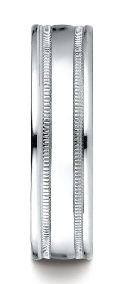 Platinum 6mm Comfort-fit High Polished With Milgrain Round Edge Carved Design Band 7 Platinum 6mm Comfort-fit High Polished With Milgrain Round Edge Carved Design Band -Aurora Jewels Store recf7601 w su 47b0dc87 0f15 44d1 aae6 c4f5dec5ccfc