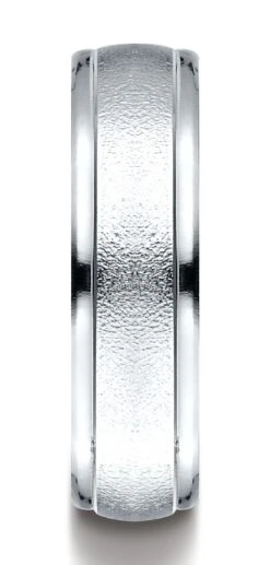 Platinum 6mm Comfort-fit Wired-finished High Polished Round Edge Carved Design Band -Aurora Jewels Store recf7602 w su 2 5db0f169 1893 4f18 94ce 975845eea2cb
