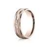 14k Rose Gold 6mm Comfort-fit Harvest Of Love Round Edge Carved Design Band -Aurora Jewels Store recf7603 r tq 9ea8bddb 1c38 49aa b6fc a75048f190f2