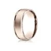 14k Rose Gold 8mm Comfort-fit Satin Finish High Polished Round Edge Carved Design Band -Aurora Jewels Store recf7802s r tq e4a2b1d0 15a6 4a23 8c71 151ed4f4407c