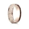 14 Karat Rose Gold 7.5mm Comfort-fit Round Edge Birch Bark Center -Aurora Jewels Store recf87541 r p2 49acbc3b 6b50 4f24 b6a4 bfd7e47782b0